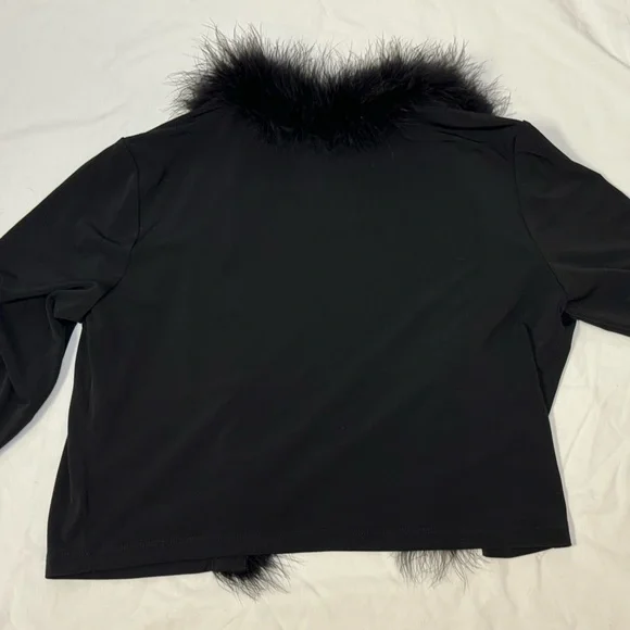 Calvin Klein Women’s Faux Fur Jacket Size S - Picture 5 of 5